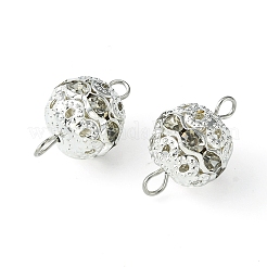Messing-Kristall-Strass-Anhänger&nbsp;PALLOY-YW0001-42