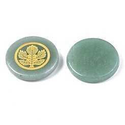 Cabochons d'aventurine vert naturel&nbsp;G-S375-009A