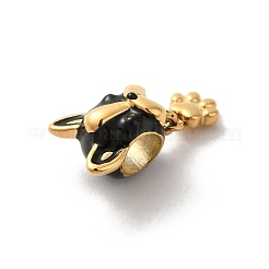 Perlas europeas de esmalte de acero inoxidable 304 con revestimiento iónico (IP)&nbsp;STAS-G308-03G