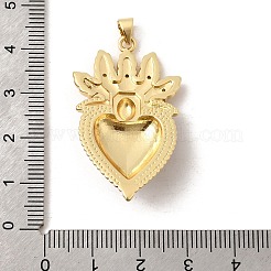 Ottone micro spianare pendenti zirconi&nbsp;KK-H267-101G-01