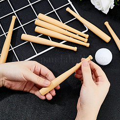 8 Stück Holz-Baseballschläger-Displaydekorationen&nbsp;AJEW-FH0006-63