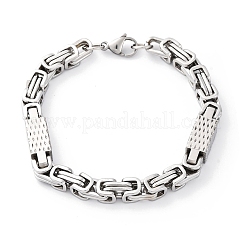 201 byzantinische Kettenarmbänder aus Edelstahl&nbsp;BJEW-B078-166P