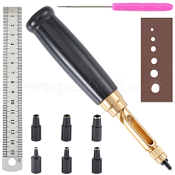 Lederlocher mit Messing- und Stahlkopf&nbsp;AJEW-CL0002-67