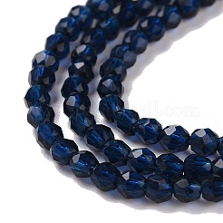 Chapelets de perles en verre transparente  &nbsp;GLAA-H021-04-28