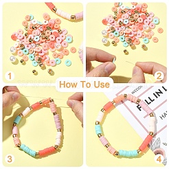DIY-Perlensets zur Herstellung von böhmischem Schmuck&nbsp;DIY-YW0017-76