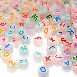 300pcs leuchtende Acrylperlen&nbsp;MACR-YW0001-40