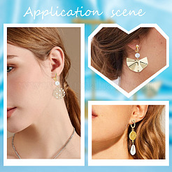 18 paio di orecchini a clip in ottone in 3 stili&nbsp;FIND-SC0003-96G