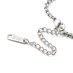 Collana a catena in acciaio inossidabile 304 anti-ossidazione per uomo e donna&nbsp;NJEW-A008-05P