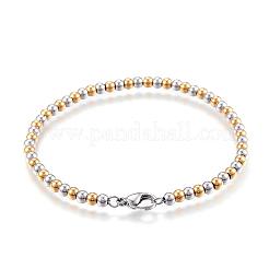 Perlenarmbänder aus Edelstahl 304&nbsp;BJEW-G544-34A