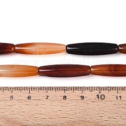 Gefärbt natürliche Achat Perlen Stränge&nbsp;G-T144-54A-01