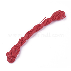 Cordon rond en polyester ciré&nbsp;YC-WH0005-09