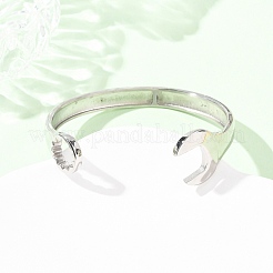 304 Edelstahl-Armreife für Damen und Herren&nbsp;BJEW-P386-03P