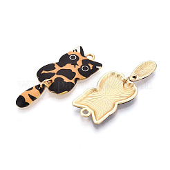 Pendentifs d'émail en alliage&nbsp;FIND-Q102-12H