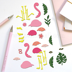 Stanzschablonen aus Kohlenstoffstahl mit Vogelmotiv&nbsp;DIY-WH0309-2733