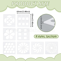 Modelli di stencil per pittura acrilica&nbsp;DIY-BC0015-50B