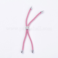 Création de bracelets à cordon torsadé en nylon&nbsp;MAK-F018-11P-RS