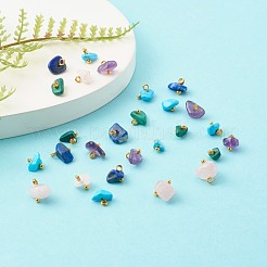 Pendentifs pierres précieuses naturelles mixtes&nbsp;PALLOY-JF00735
