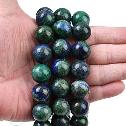 Natürliche Chrysokolla und Lapislazuli Perlen&nbsp;G-L648-A12-16mm