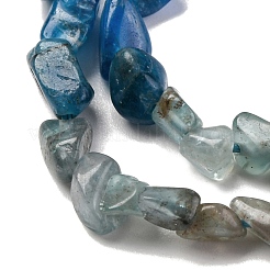 Fili di perline di apatite naturale di colore sfumato&nbsp;G-L610-B12-01