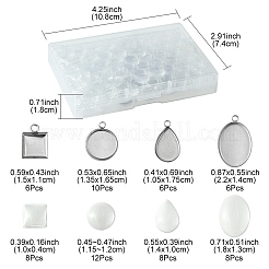 Rohling-Anhänger-Bastelset zum Selbermachen&nbsp;DIY-FS0005-50