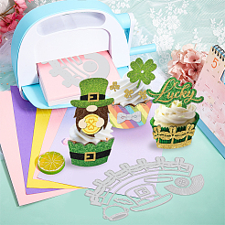 Saint Patrick's Day Stanzschablonen aus Kohlenstoffstahl&nbsp;DIY-WH0309-3325