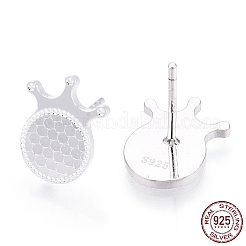 Clous d'oreilles en 925 argent sterling&nbsp;STER-T004-50S