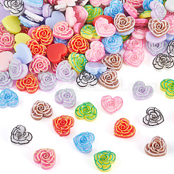 Bedruckte Cabochons aus undurchsichtigem Harz&nbsp;CRES-TA0001-72B