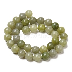 Natürlichen grünen Jade Perlen Stränge&nbsp;G-K340-A02-03