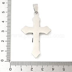 201 pendentifs en acier inoxydable découpés au laser&nbsp;STAS-P428-13P-01