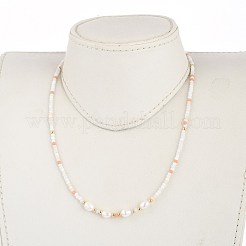 Collares de abalorios&nbsp;NJEW-JN03075-04