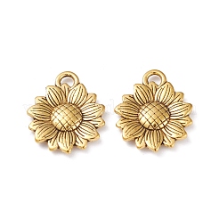 Pendentifs en alliage de style tibétain&nbsp;TIBEP-R344-35AG-RS