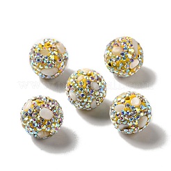 Polymer Ton Strass Perlen&nbsp;RGLA-D050-02C