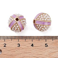 Perline smaltato in lega&nbsp;FIND-E046-11G-03