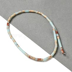 Synthetische imperiale Jaspis-gefärbte Perlenstränge&nbsp;G-D077-B01-14