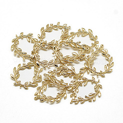 Connettori per maglie in ottone&nbsp;X-KK-T032-114G
