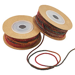 2 rotoli segmento di corda di cotone ritorto tinta&nbsp;OCOR-TA0002-95A