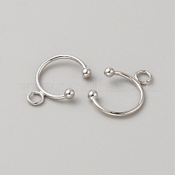 Accessoires de manchette d'oreille en laiton&nbsp;KK-WH0079-50P