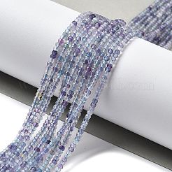 Fluorit natürlichen bunten Perlen Stränge&nbsp;G-ONLY-T-A04-01