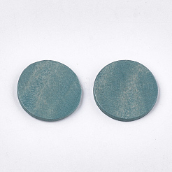 Cabochon in legno dipinto&nbsp;WOOD-T021-17E