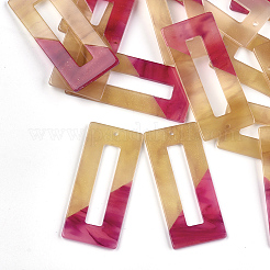 Gros pendentifs en acétate de cellulose (résine)&nbsp;KY-S157-18B