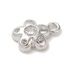 Ottone micro spianare pendenti zirconi&nbsp;KK-K371-03P