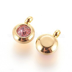 Strass-Anhänger aus Edelstahl 304&nbsp;STAS-P237-10G-03