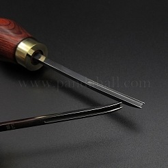 Biselador de borde de cuero de acero inoxidable&nbsp;PURS-PW0003-014B