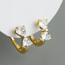 Boucles d'oreilles manchette papillon en argent incrusté de zircon&nbsp;ZZ2919