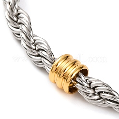 Bracelets à chaîne en acier inoxydable 304 pour femmes&nbsp;LS-BJEW-G711-14GP