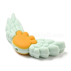 Perles focales en silicone écologiques de qualité alimentaire&nbsp;SIL-C004-01B