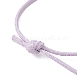 10 bracelet réglable en cordon de polyester ciré de 10 couleurs&nbsp;AJEW-JB01314