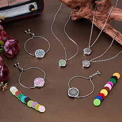 Kit per realizzare braccialetti e collane con ciondolo regolabili&nbsp;DIY-HS0002-65B