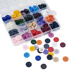 160pz 20 bottoni in resina a 4 fori a colori&nbsp;BUTT-TA0001-29C