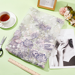 3d fleur organgza polyester broderie ornement accessoires&nbsp;DIY-WH0632-47A
